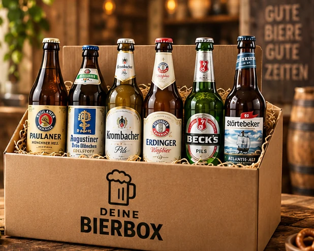 Eine individuell zusammengestellte Bierbox